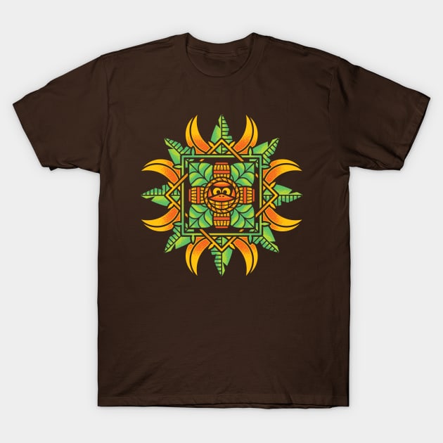 Jungle Mandala T-Shirt by mortarmade